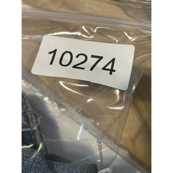 Lane Bryant Boot Cut Jeans Womens Sz 26 Regular Denim Blue Genius Fit Distressed - Picture 10 of 10